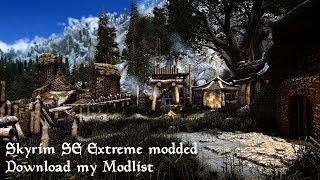 4K Skyrim SE: extreme modded ultra photorealistic graphic | MODLIST + Guide | Apex ENB |