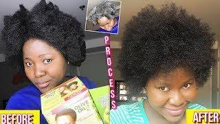 HOW TO SAFELY TEXTURIZE 4C NATURAL HAIR  - ORS OLIVE OIL TEXTURIZER