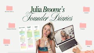 FOUNDER DIARIES: How To Start Posting On Social Media, Content Batching Schedules & CEO Essentials