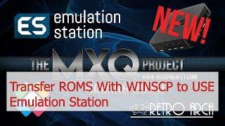 TRANSFER GAME ROMS TO EMULATION STATION - MXQ S805 RETRO GAMING BUILD