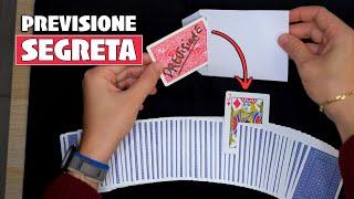 TUTORIAL: la PREDIZIONE SEGRETA! Un trucco di mentalismo con una busta e una CARTA NASCOSTA