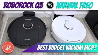 Roborock Q5 Pro vs Narwal Freo X Plus Robot Vacuum & Mop COMPARISON  Which is BEST