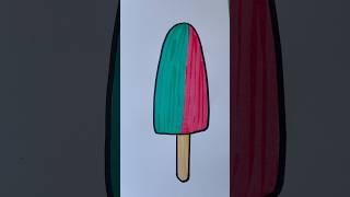 Drawing Trick #art #painting #icecream #trending