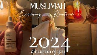 VLOG | That Muslimah Evening Routine | Become the best version of you | Self care| Journal | Quran