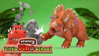 Introducing Triceratops, Trevor!  | Dinosaur Cartoon  | Pinkfong Dinosaurs for Kids