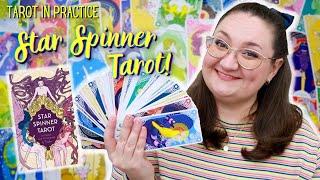 Example Tarot Spreads + Exercises with the  STAR SPINNER TAROT!  Keep or Cull / Tarot in Practice