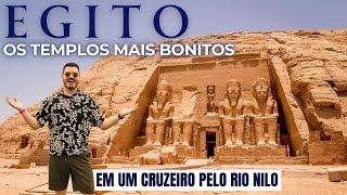 O melhor do EGITO além das Pirâmides: CRUZEIRO pelo RIO NILO e templos de Abu Simbel, Luxor e Karnak