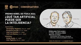 Conversatorio: Premio Nobel de Física 2024: ¿Qué tan artificial puede ser la inteligencia?