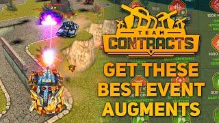 Tanki Online - Team Contracts Event | You Should Get These Best Augments! | Highlights & Montage