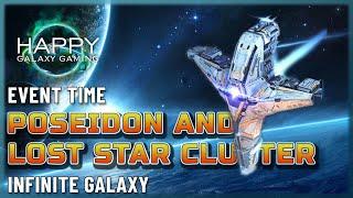 Infinite Galaxy - Poseidon available - Lost Star Cluster - Syracuse Lucky Wheel Changes