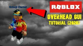 How To Make An Overhead GUI   Roblox Scripting Tutorial