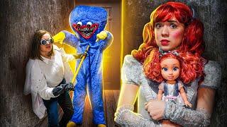 The scary mystery of Poppy Playtime and Huggy Wuggy! Secret story in real life!