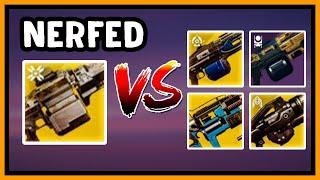 NERFED Xenophage VS All Exotic Machine Guns (I was SHOCKED)