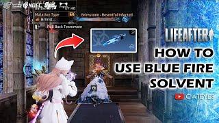  How and When to Use the Blue Fire Solvent in Death High to Boost Mimicry Skill DMG LIFEAFTER