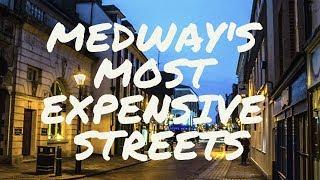 Medway's most expensive streets.