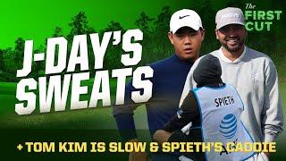 Around the Tour: Jason Day's Sweats, Tom Kim's Pace of Play & an All-Time Michael Greller Picture