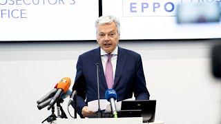 Commissioner Reynders EU debates on the launch of the European Public Prosecutor's Office