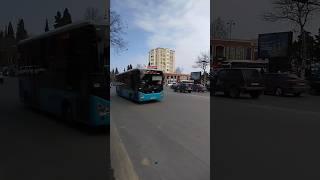 Новый маршрутный автобус в Гяндже | Gəncədə yeni Avtobus | #gəncəşeheri #gəncə #gəncədə