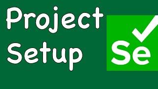 Create First Selenium Project - Project Setup inside the Workspace Location using Eclipse