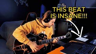 Punk Guitar + Hip Hop Beat: Transforming Melodies with Guitar Magic! BEDROOM COOKUP!