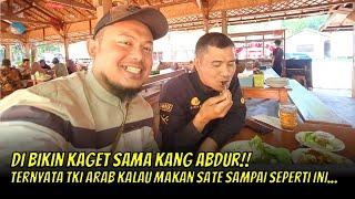 DILUAR DUGAAN !! TERNYATA SEPERTI INI KETIKA TKI ARAB DI AJAK MAKAN SATE DAN SOP IGA