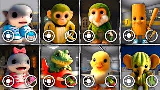 What if I BECOME EVERYONE ALL NEW ITALIAN BRAINROT ANIMALS in BARRY’S PRISON RUN! New Obby!