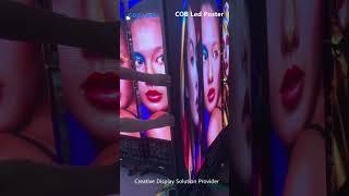 Coxeled COB LED poster screen, plug-and-play LED advertising machine, interconnected LED display