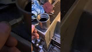 Изготовление камеры для проверки свечей зажигания. Making a chamber for testing spark plugs