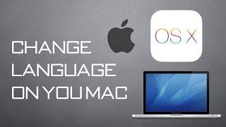 how to change system language on macbook