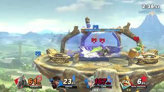 Ectro, Ridley (& King Dedede (Vs. Snake, Link), Online Quickplay, 04/28/2020