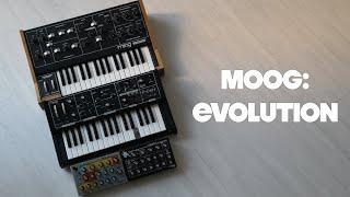 Moog: Evolution (Prodigy, The Rogue, Minitaur, Sirin)