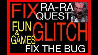 QUICK GUIDE: RARA QUEST GLITCH & FIX rara quest bugged fallout 76 Rara quest bugged how to fix