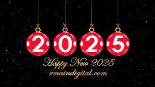 Happy New Year 2025 -  Free Intro -  Sony Vegas Pro