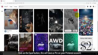 How to Download an Image on Pinterest :Tutorial