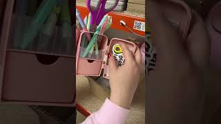 Packing custom square label roll order #shorts #asmr