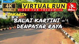 Video for treadmill | Balai Kartini | Jakarta | Running Routes