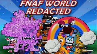 FNaF World Redacted Победа Над РАДУГОЙ и ФИНАЛЬНЫМ Боссом!!!