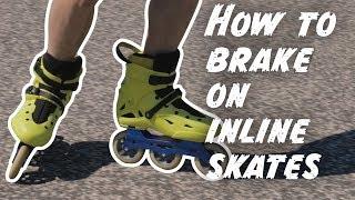 How to stop on inline skates | SkatePro.com