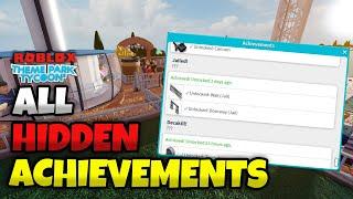 Unlocking *ALL HIDDEN ACHIEVEMENTS* | Theme Park Tycoon 2 (Part 1)