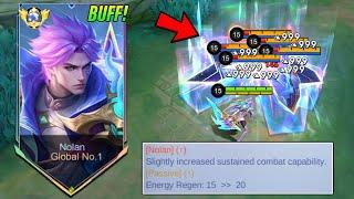 FINALLY NOLAN BUFF IS HERE!! + NOLAN BEST BUILD AND EMBLEM 2025! (must watch!) - Mobile Legends