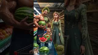 ️Evolution of cat  the bodybuilder man and his family in Mall maiw milky #cat #cute #love #shorts