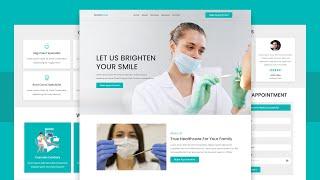 Complete Responsive Dentist Website Design Using HTML - CSS - JavaScript - BOOTSTRAP - PHP - MySQL