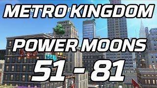 [Super Mario Odyssey] Metro Kingdom Post Game Power Moons 51 - 81 Guide