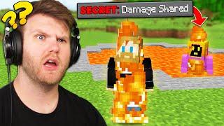 I Secretly Trolled My Friend With Shared Damage In Minecraft!