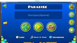 Geometry Dash - Paradise By Pavel Gamer (me) - Layout