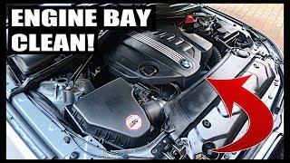 HOW TO SUPER CLEAN YOUR ENGINE BAY *EASY*