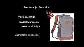 Recka plecaka 10L marki Quechua.