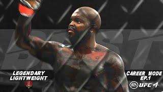 How To Create The Best Fighter In UFC 4 | EA Sports UFC 4 Lightweight Career Mode Gameplay