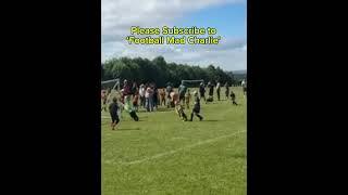 AMAZING CROSS AND FANTASTIC FINISH! Football Mad Charlie #assist for his #grassroots #football #team