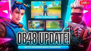 Grandmaster Live Rank Push Free Fire Telugu  - Munna Bhai is Live  - Telugu Gaming Live #MBG